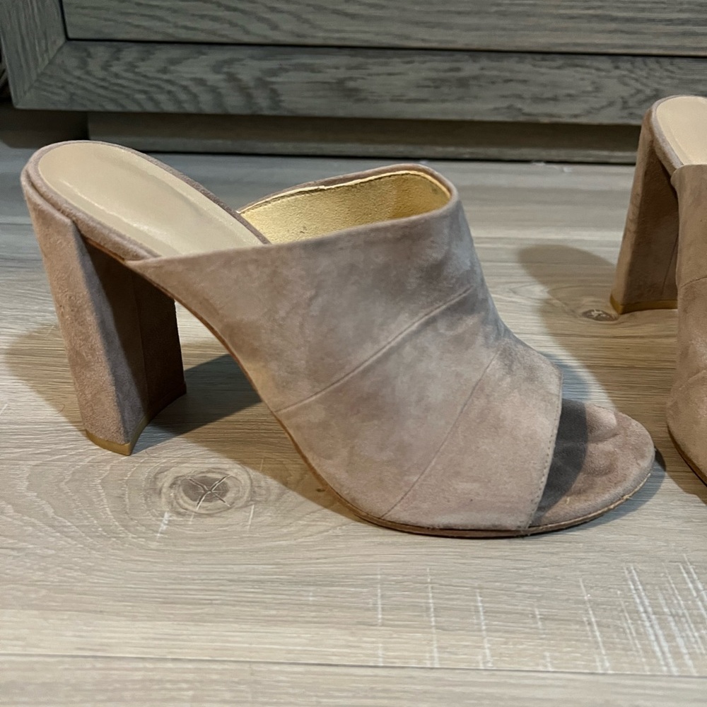 Stuart Weitzman Suede Sequel Heel - image 6